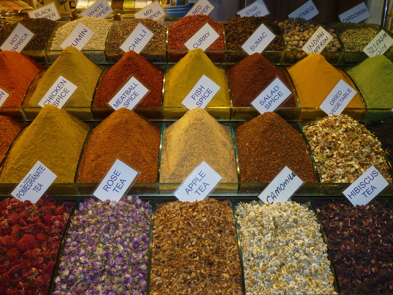 Image - spices market tea seasoning spice