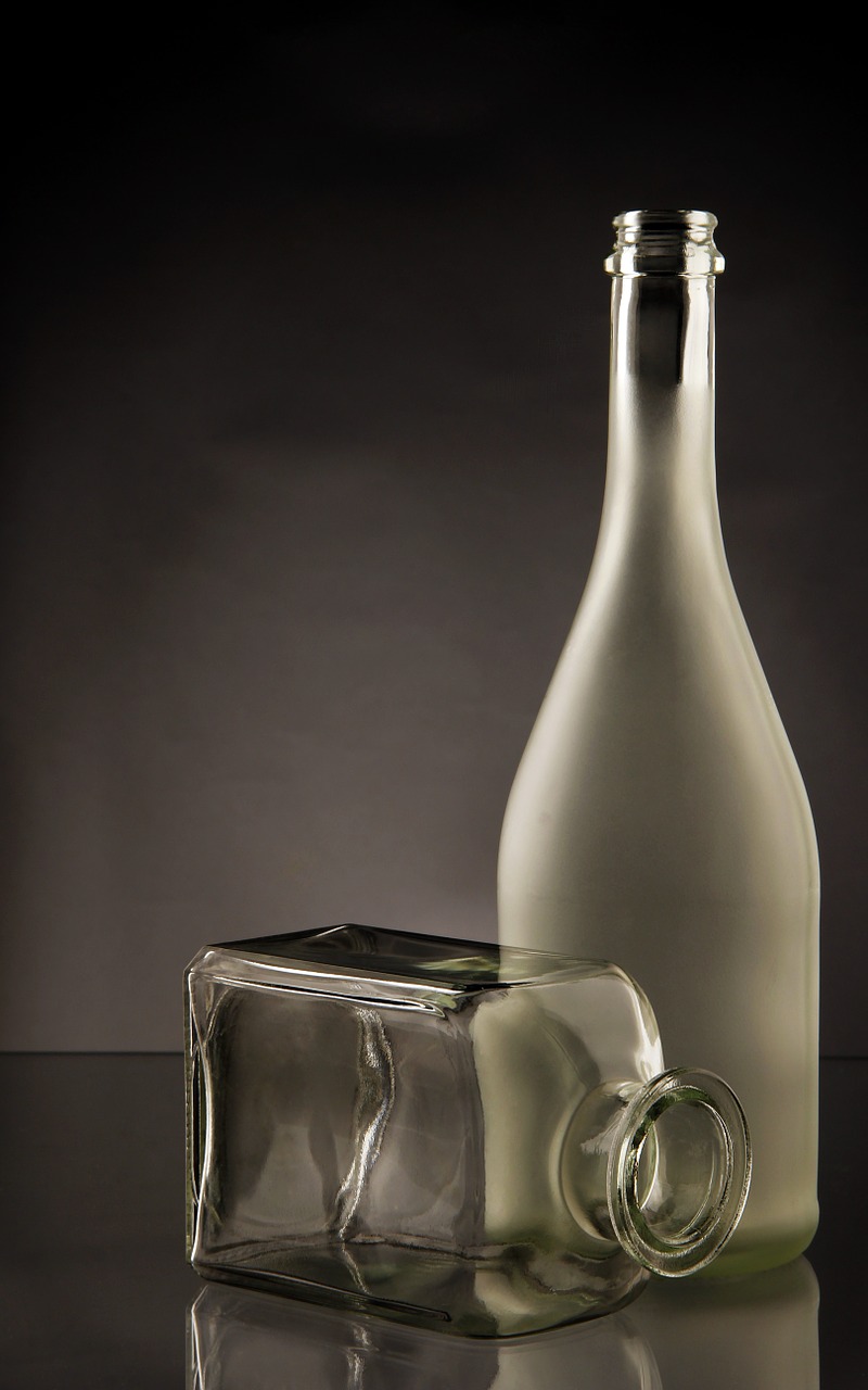 Image - bottles glass transparent cut