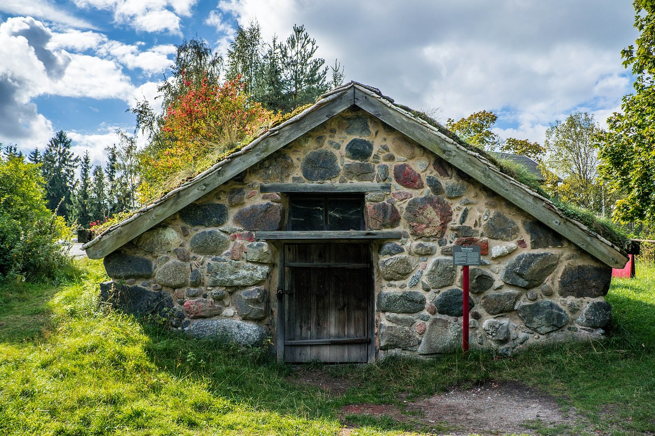 Image - hut skansen traditional house