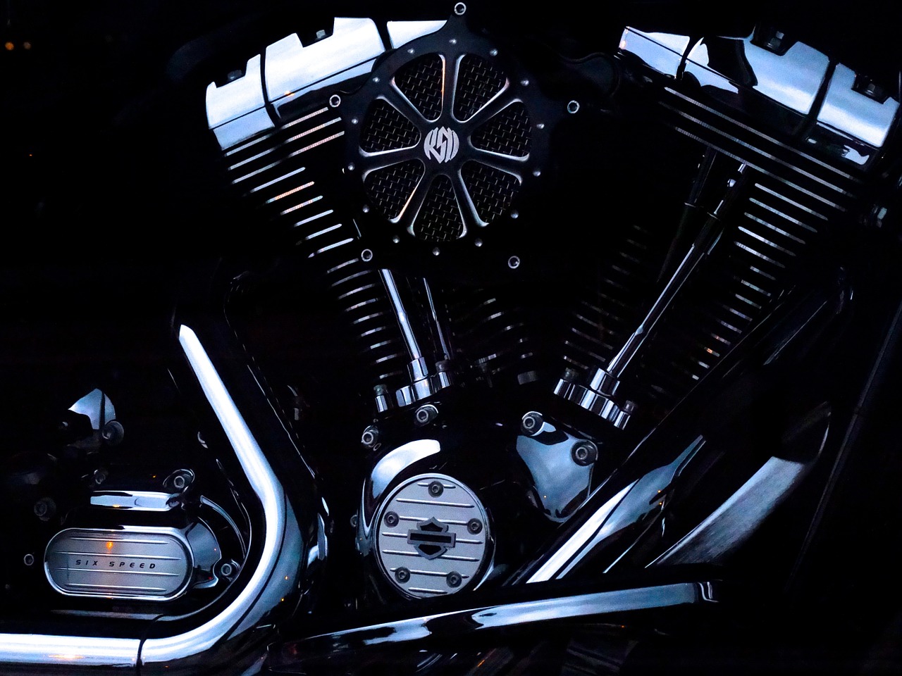 Image - harley davidson motorcycles chrome