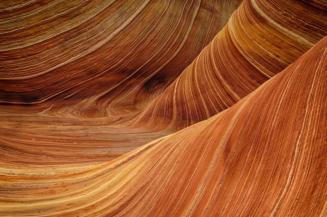 Image - sandstone the wave rock nature