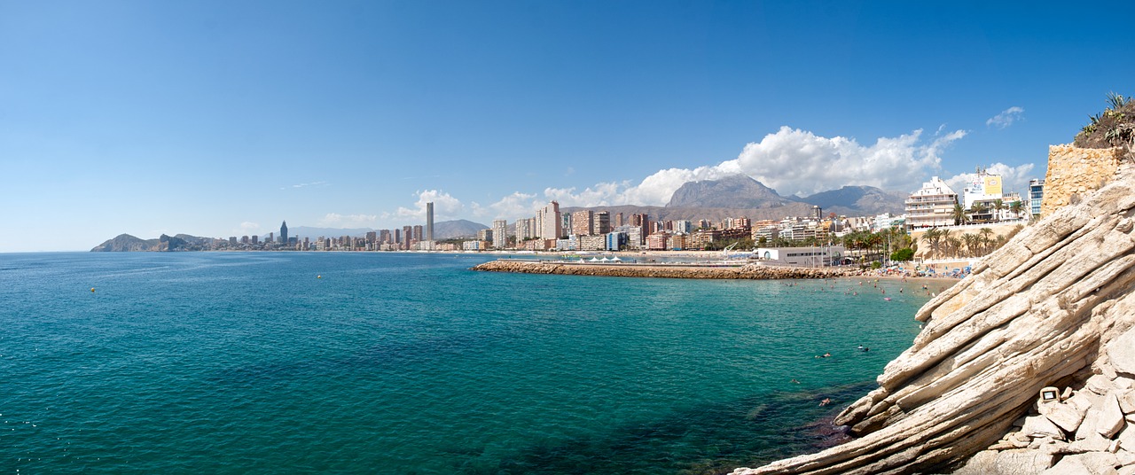Image - benidorm beach spain mediterranean
