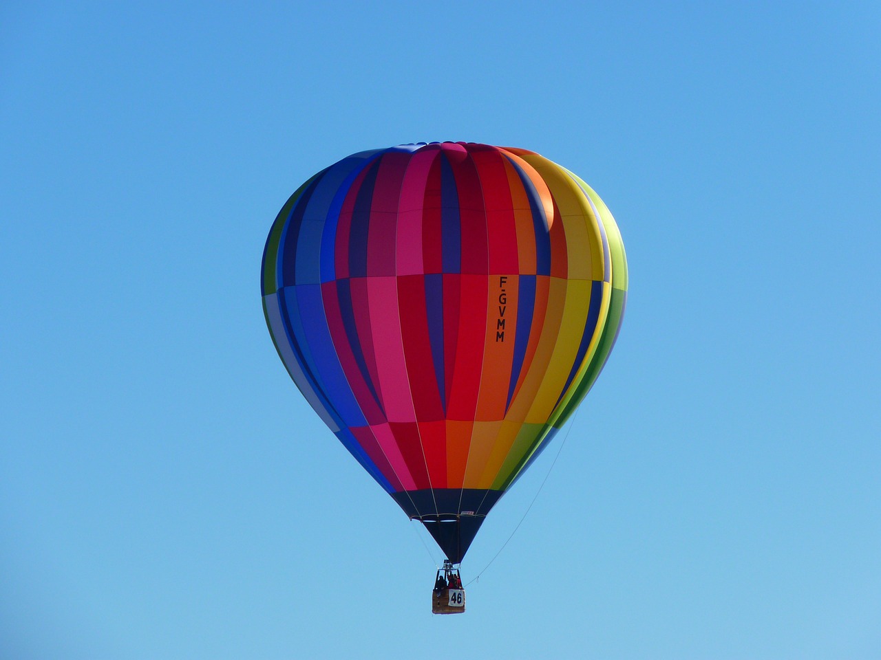 Image - hot air balloon balloon colorful