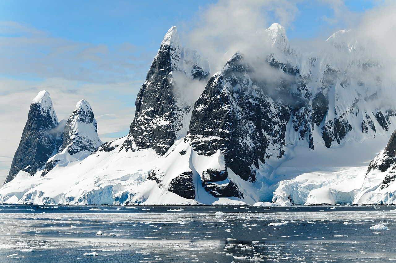 Image - mountains ice bergs antarctica berg