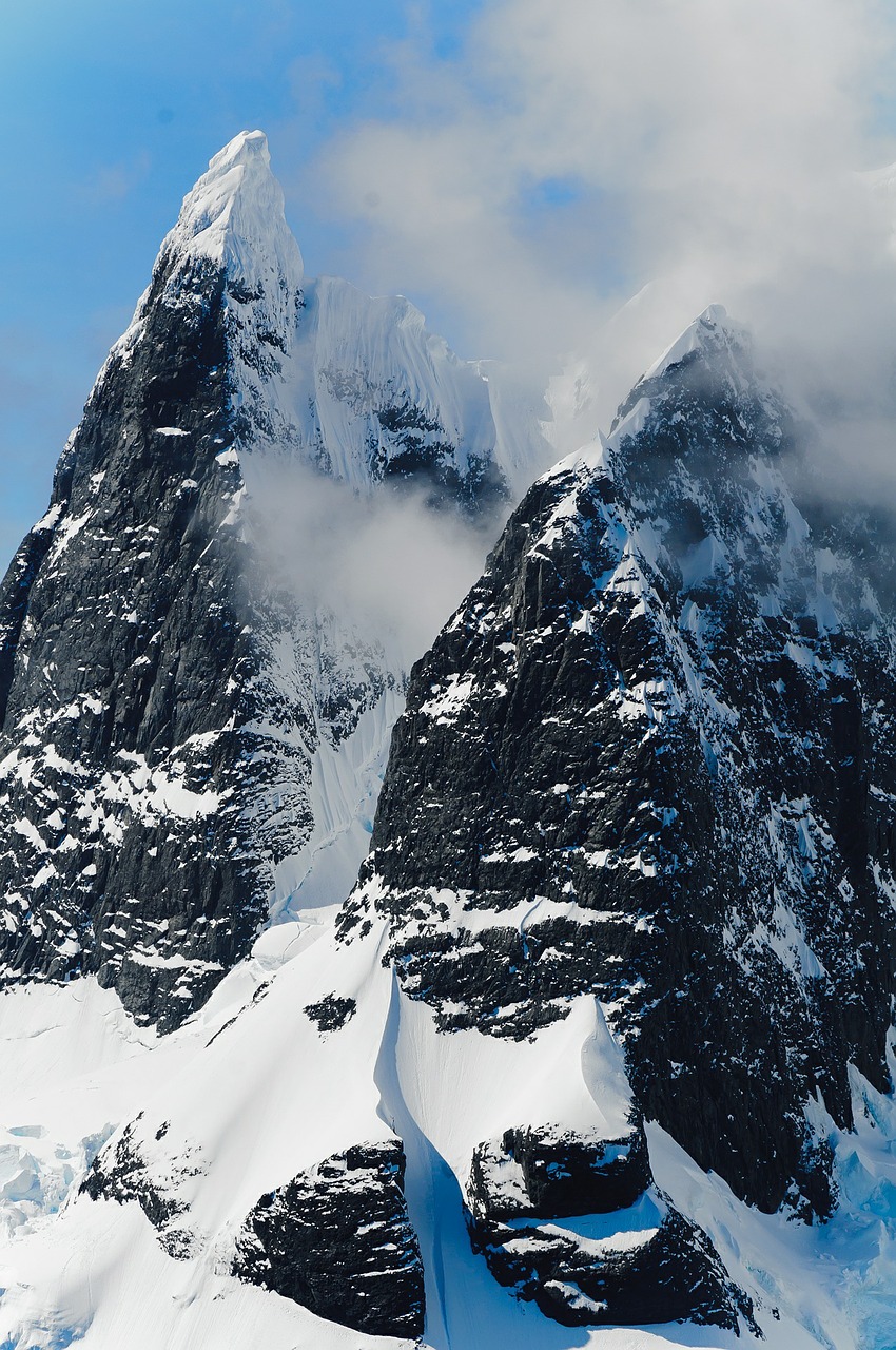 Image - mountains antarctica ice ice bergs