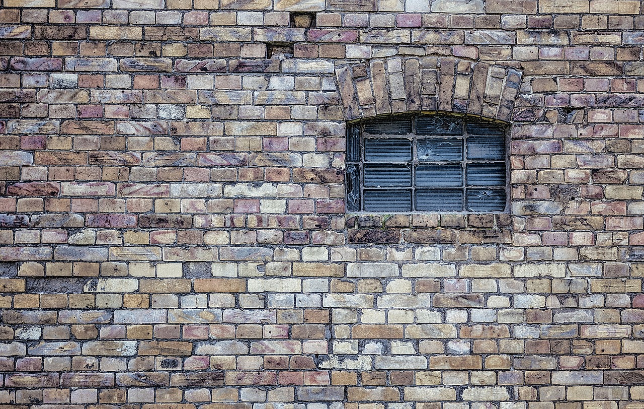 Image - window wall old building stone