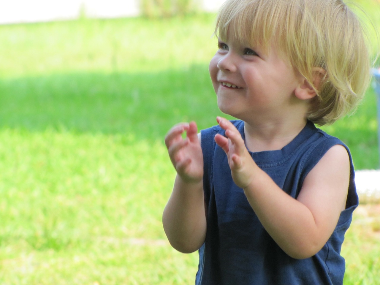 Image - happy child portrait boy young