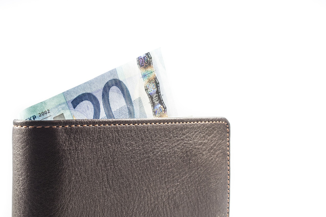 Image - purse wallet money 20 twenty euro