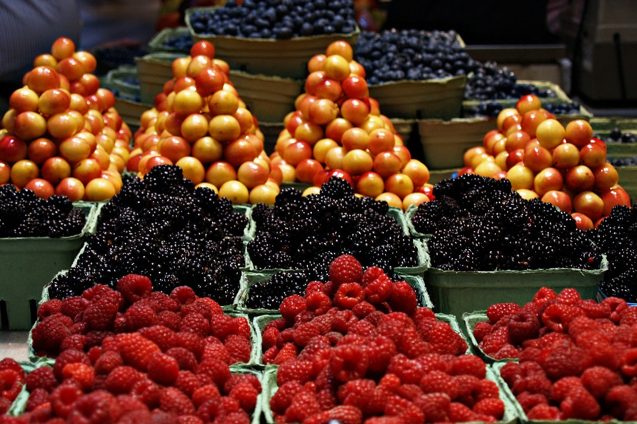 Image - granville market fruits vancouver