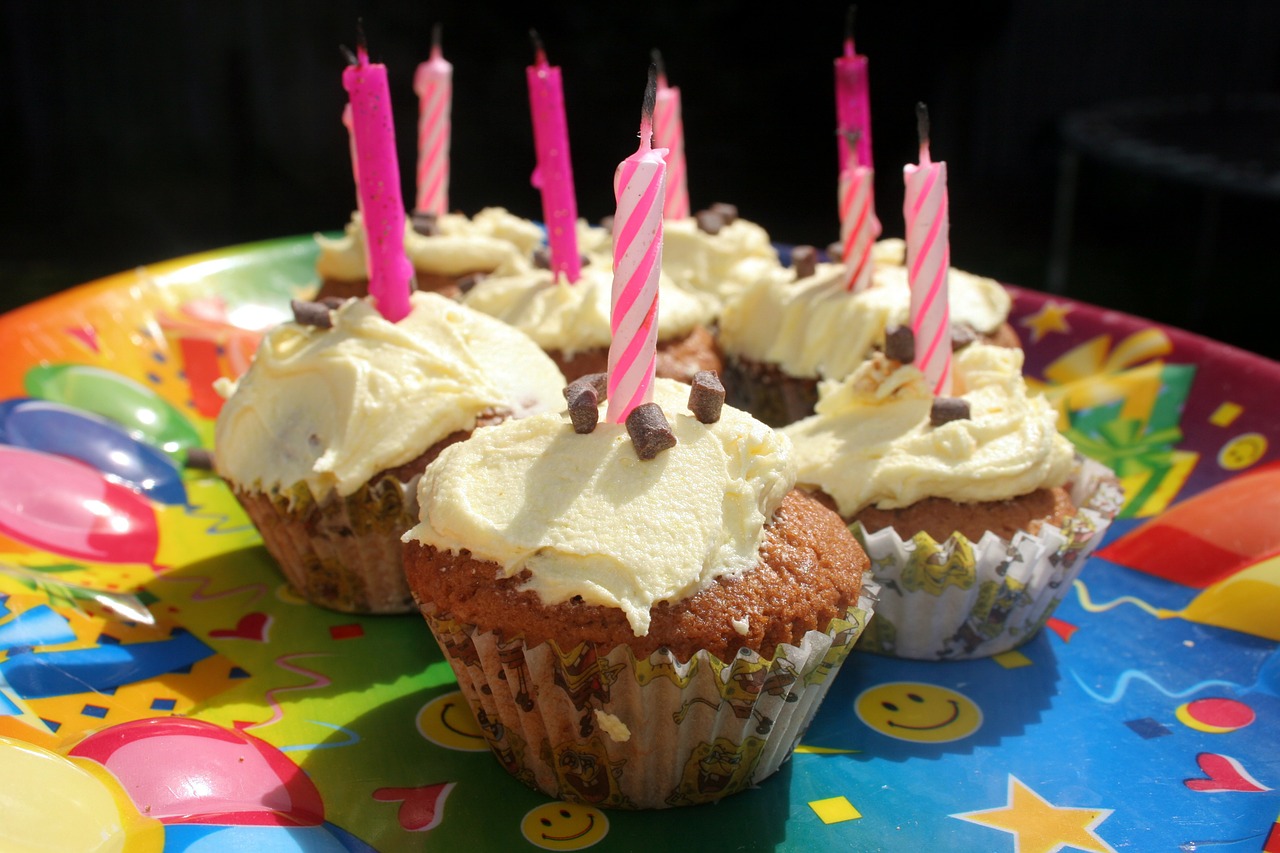 Image - cupcake candles birthday party