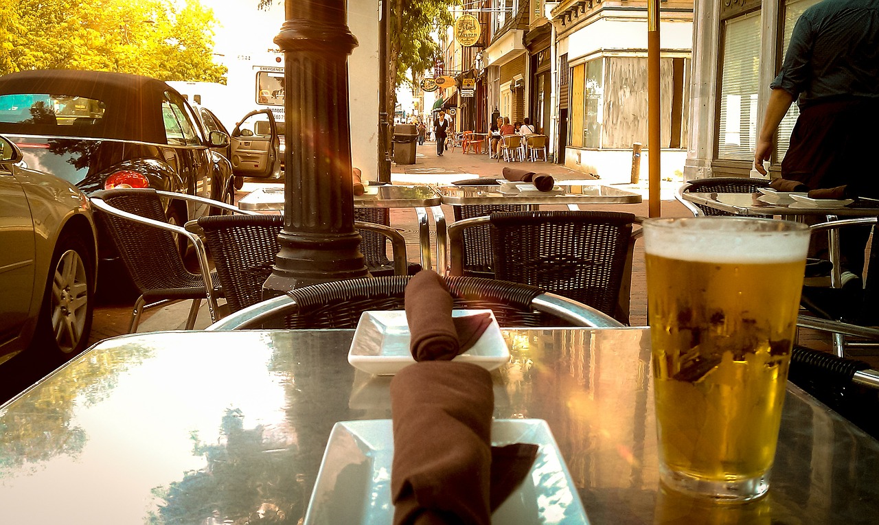 Image - bar pub beer glass alcohol drink