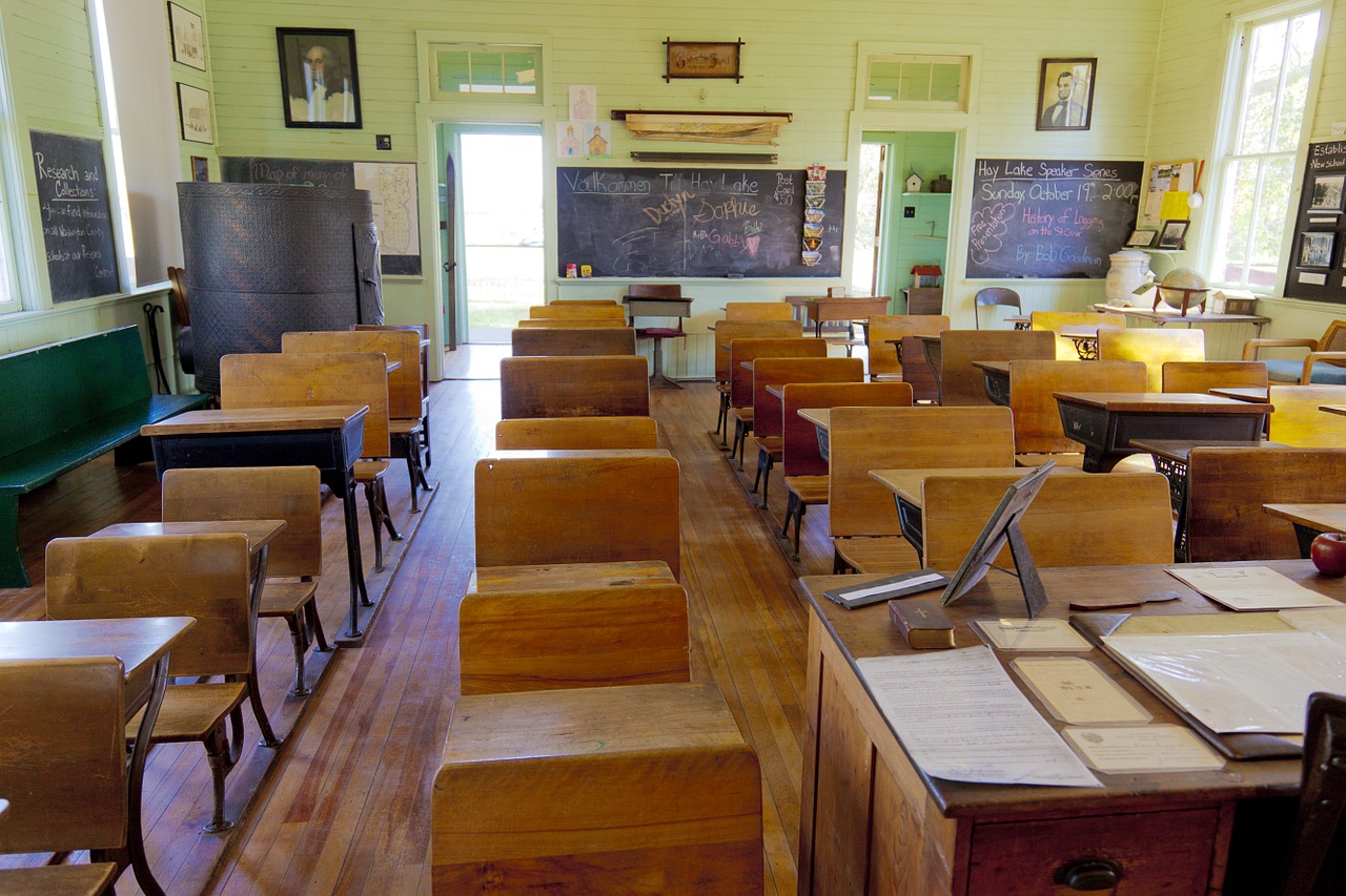 Image - classroom old one room school