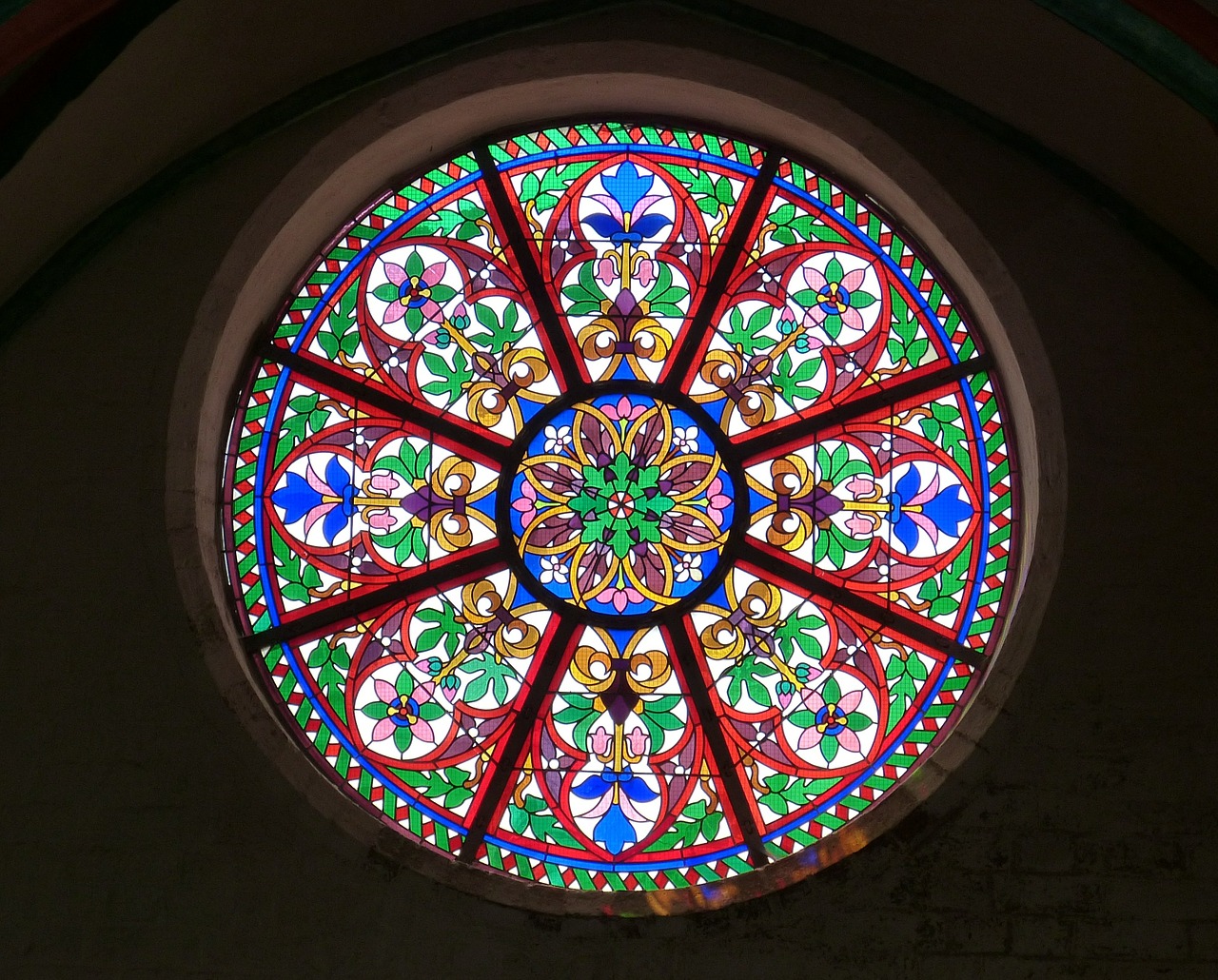 Image - church window window rosette