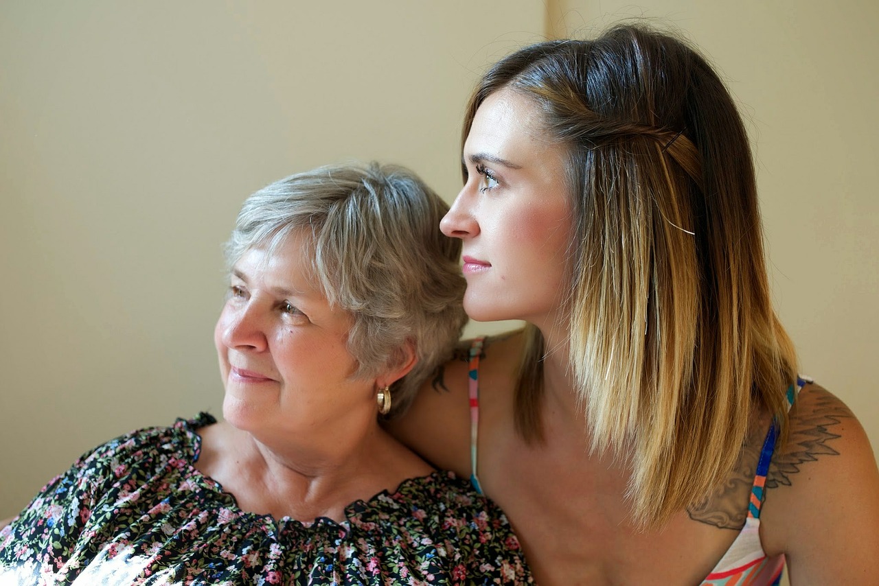 Image - family mother daughter women