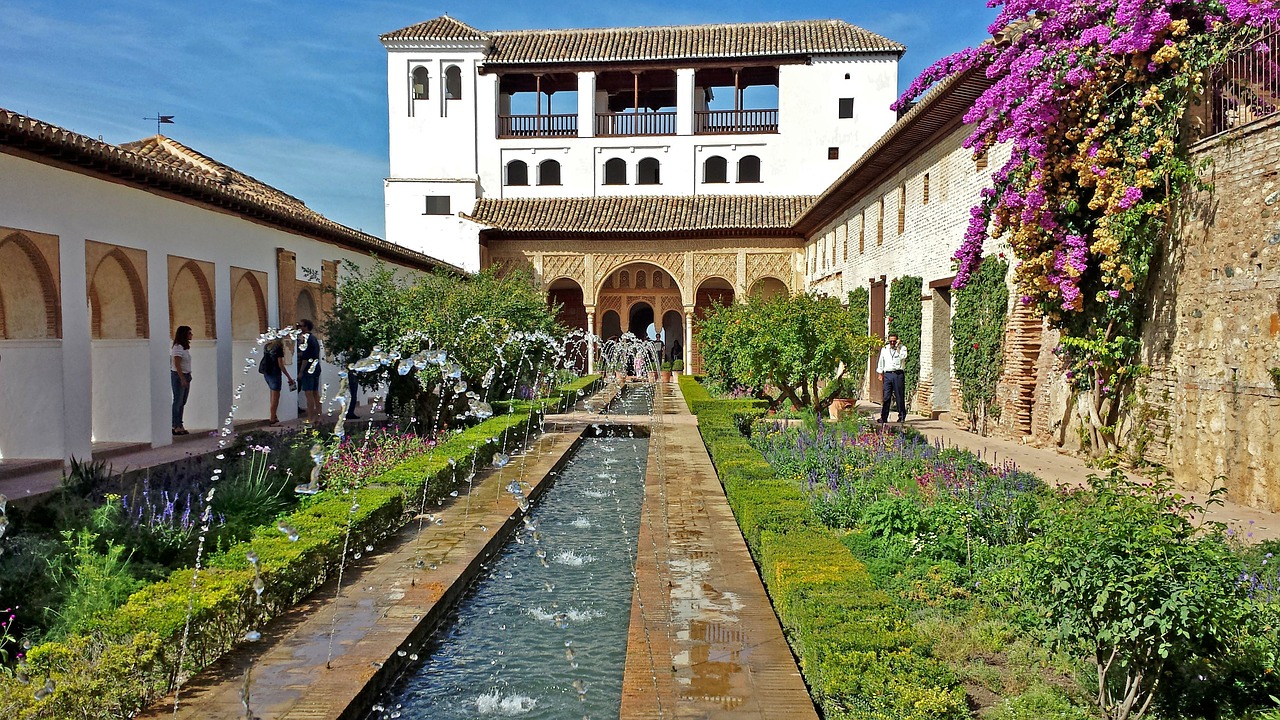 Image - alhambra granada generalife garden