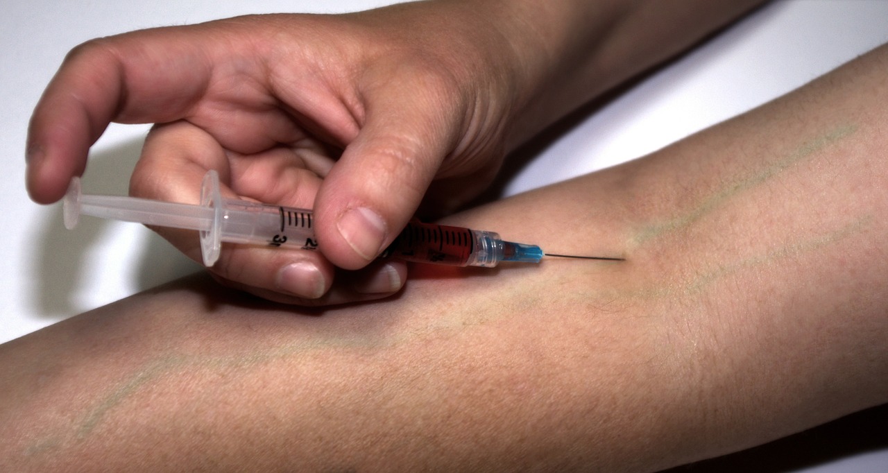 Image - injecting medical shot veins