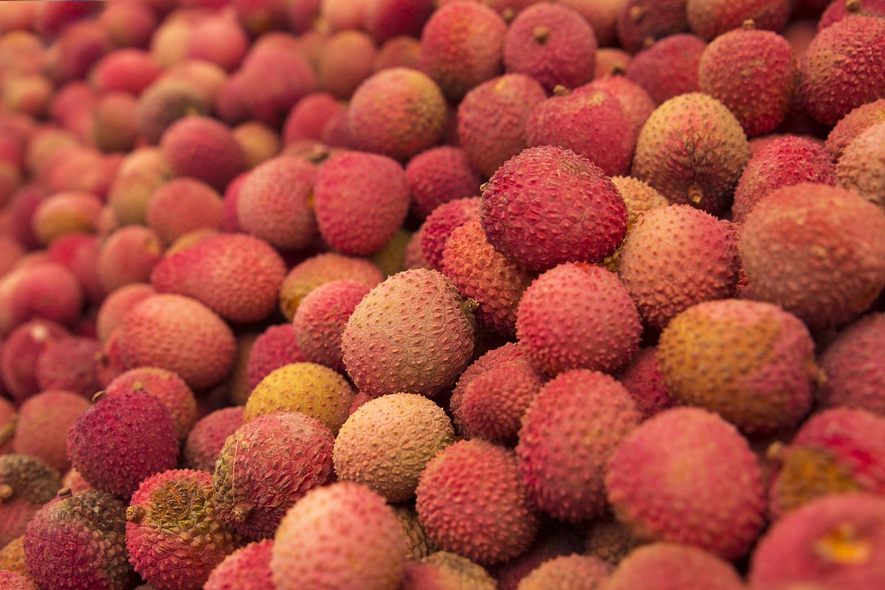 Image - lychee fruit fresh food healthy