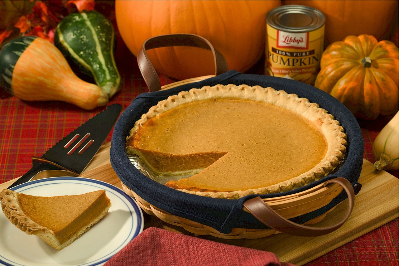 Image - pumpkin pie autumn holiday baked