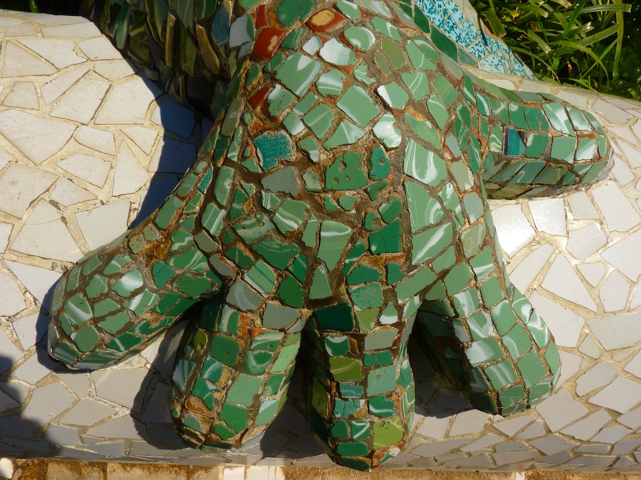 Image - park güell gaudí barcelona mosaic