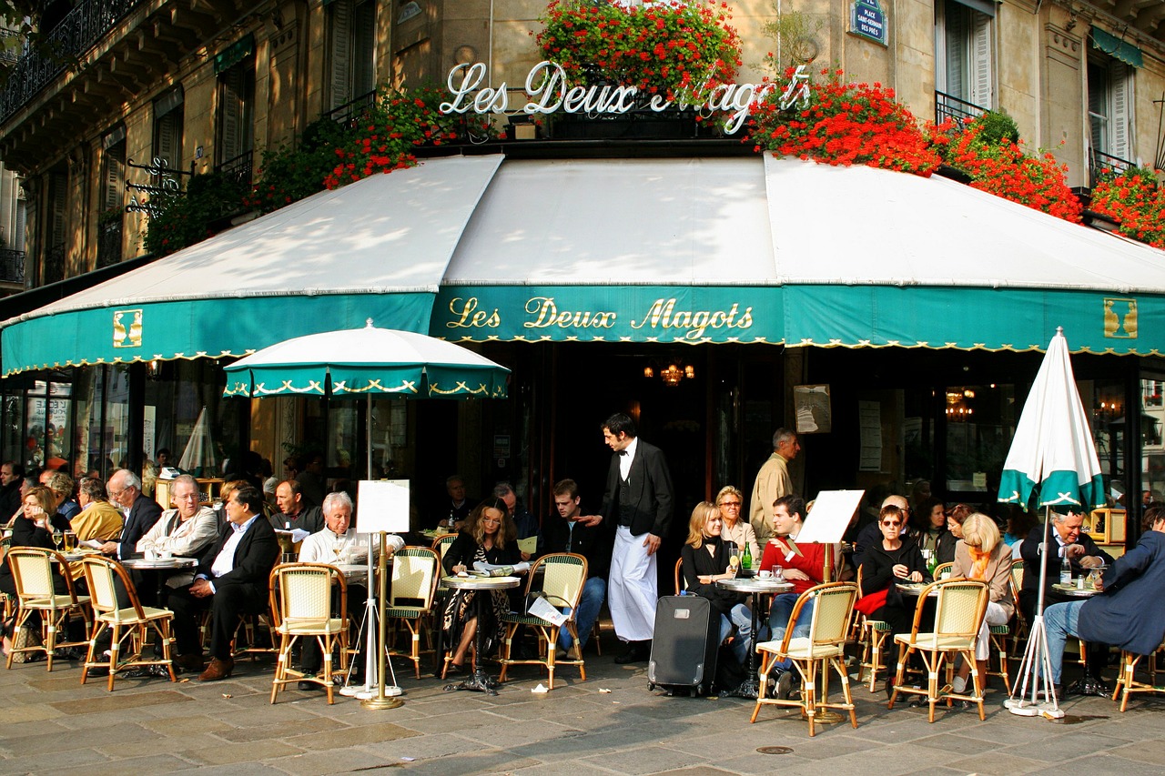Image - café paris france les deux magots