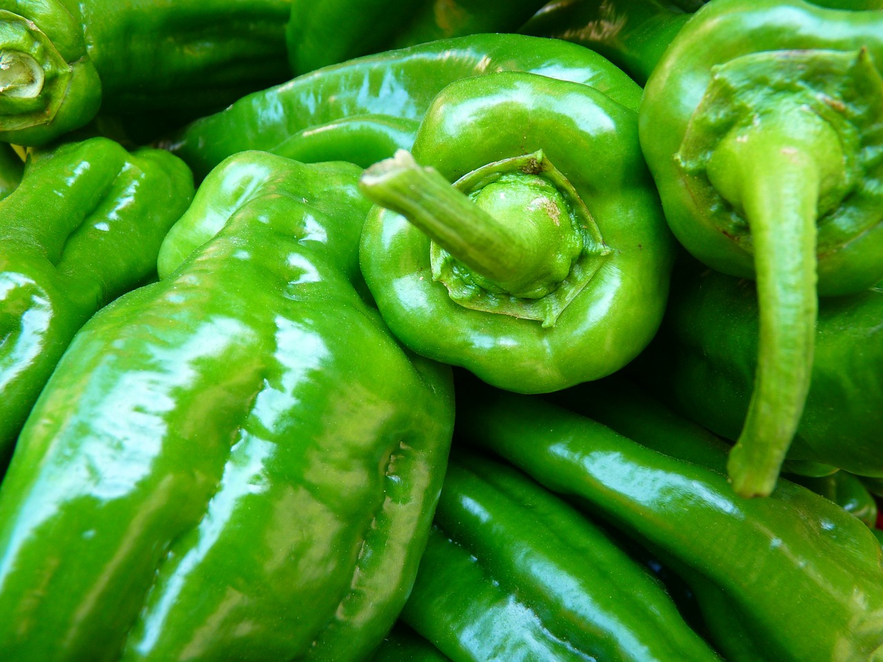 Image - paprika vegetables green food