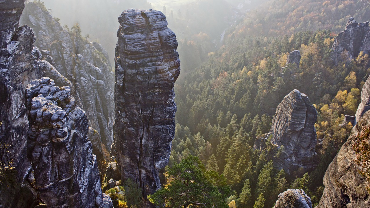 Image - saxon switzerland rock pinnacle