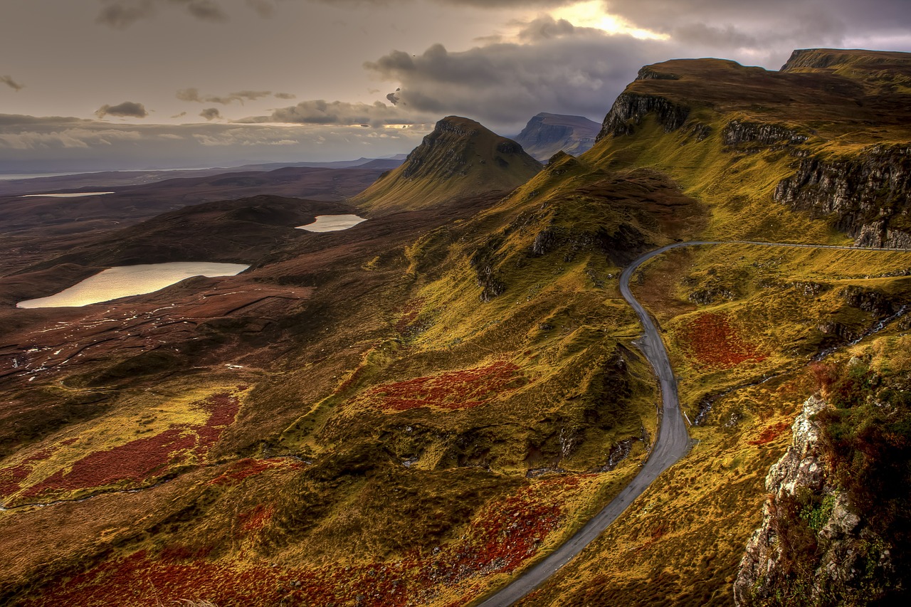 Image - landscape nature mountains road