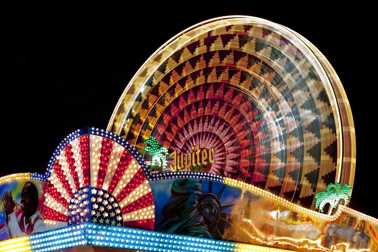 Image - fair fairground ferris wheel