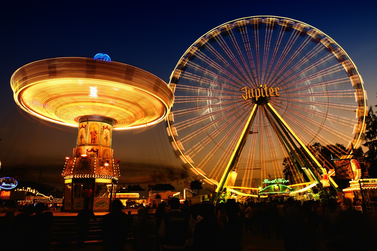 Image - fair fairground ferris wheel