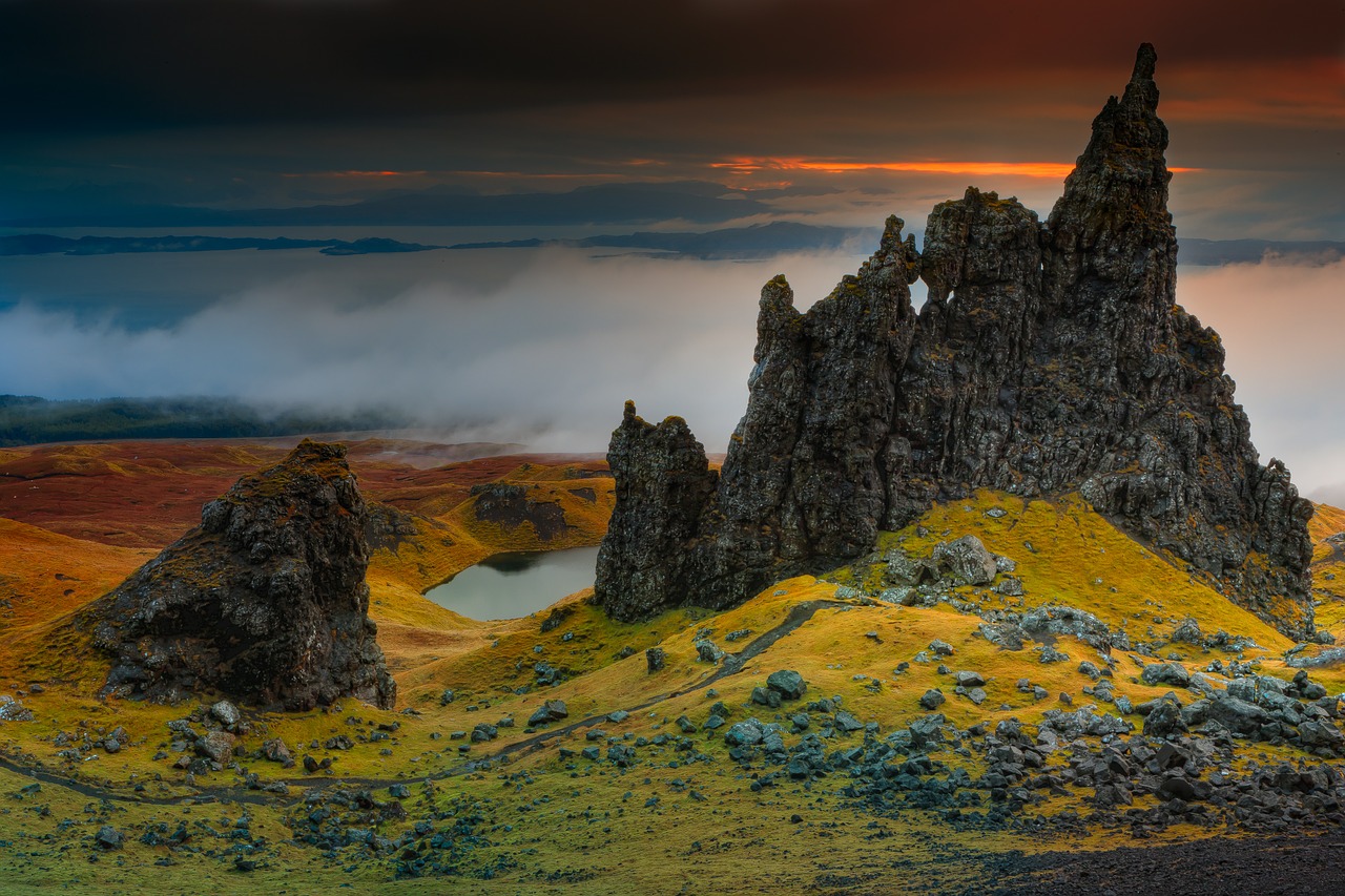 Image - rock cliff scotland isle of skye