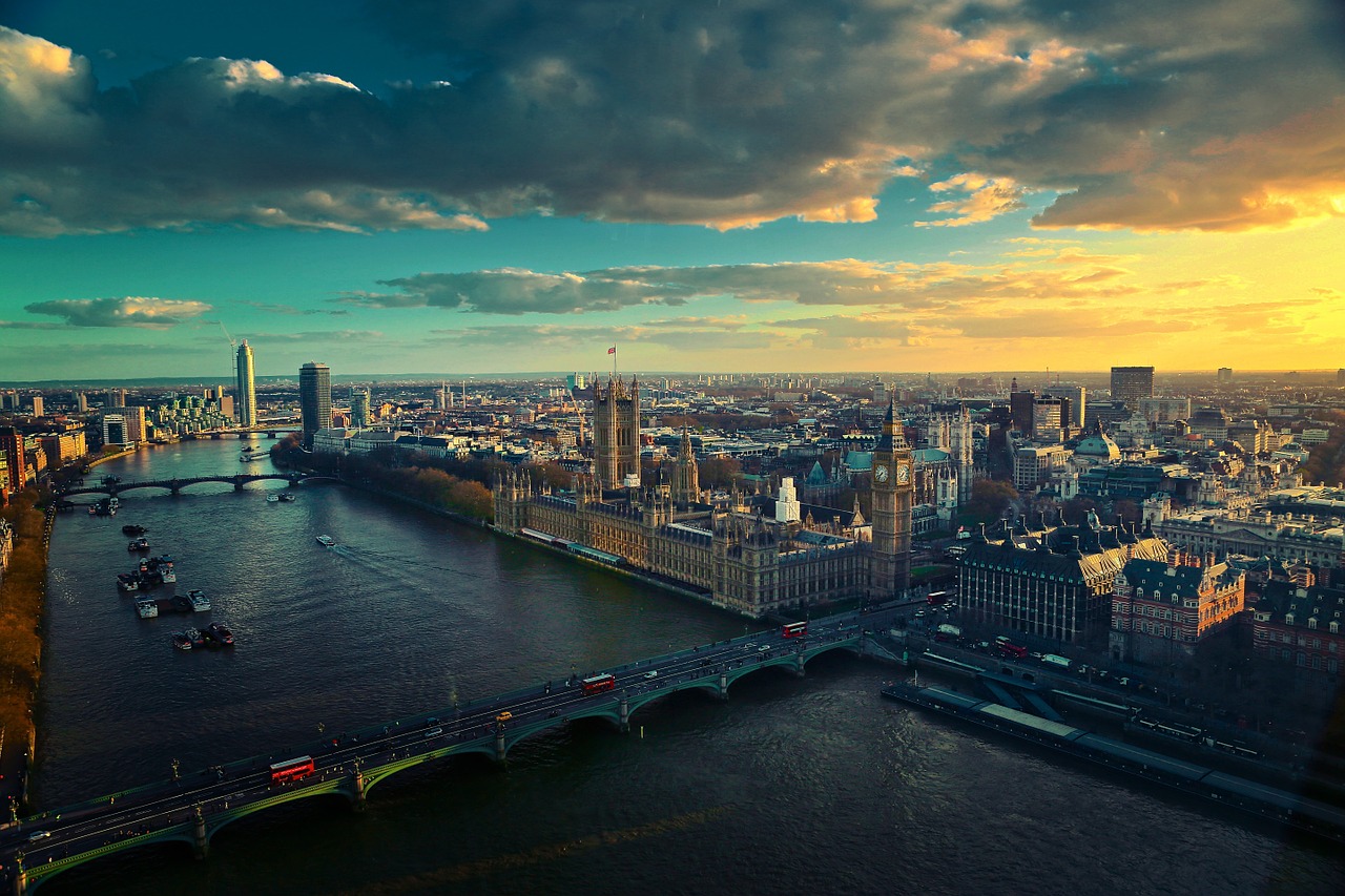 Image - river uk london thames city