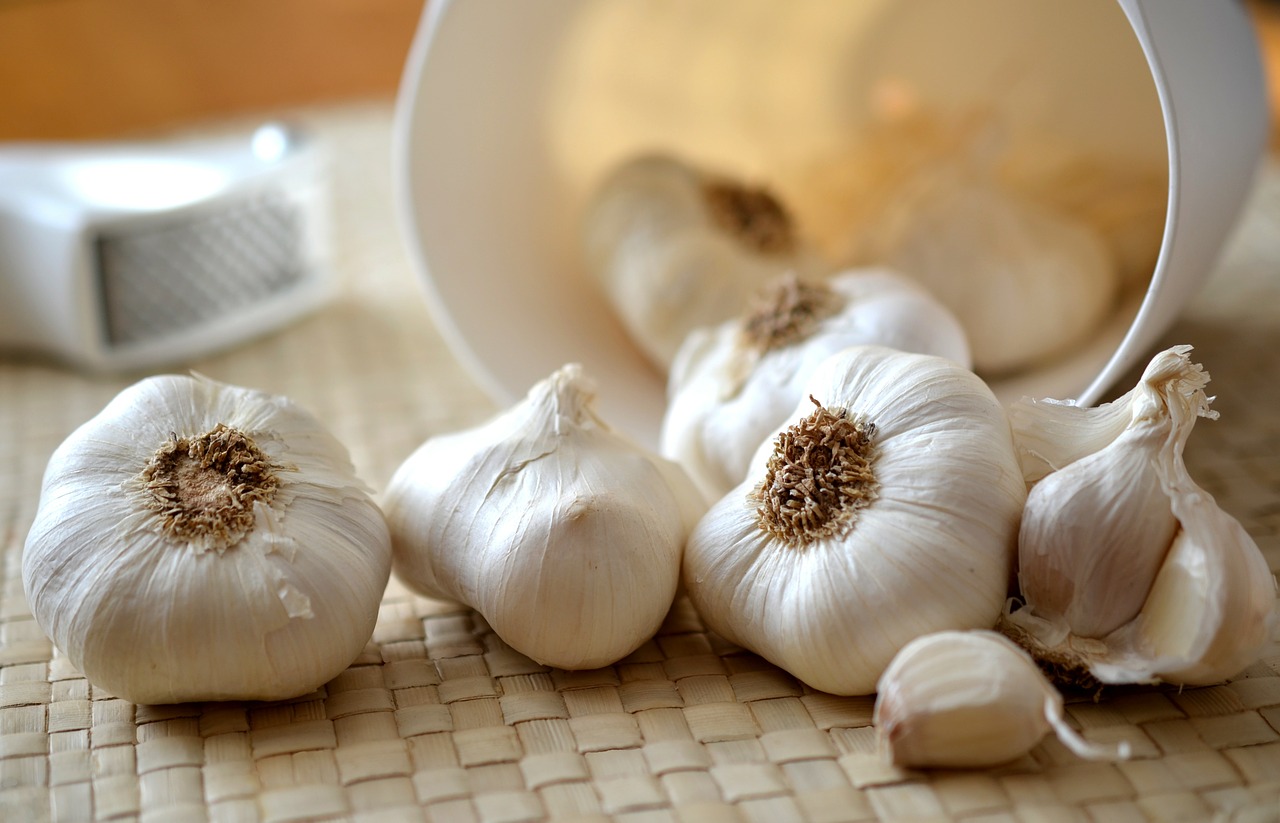 Image - garlic cloves of garlic kitchen eat