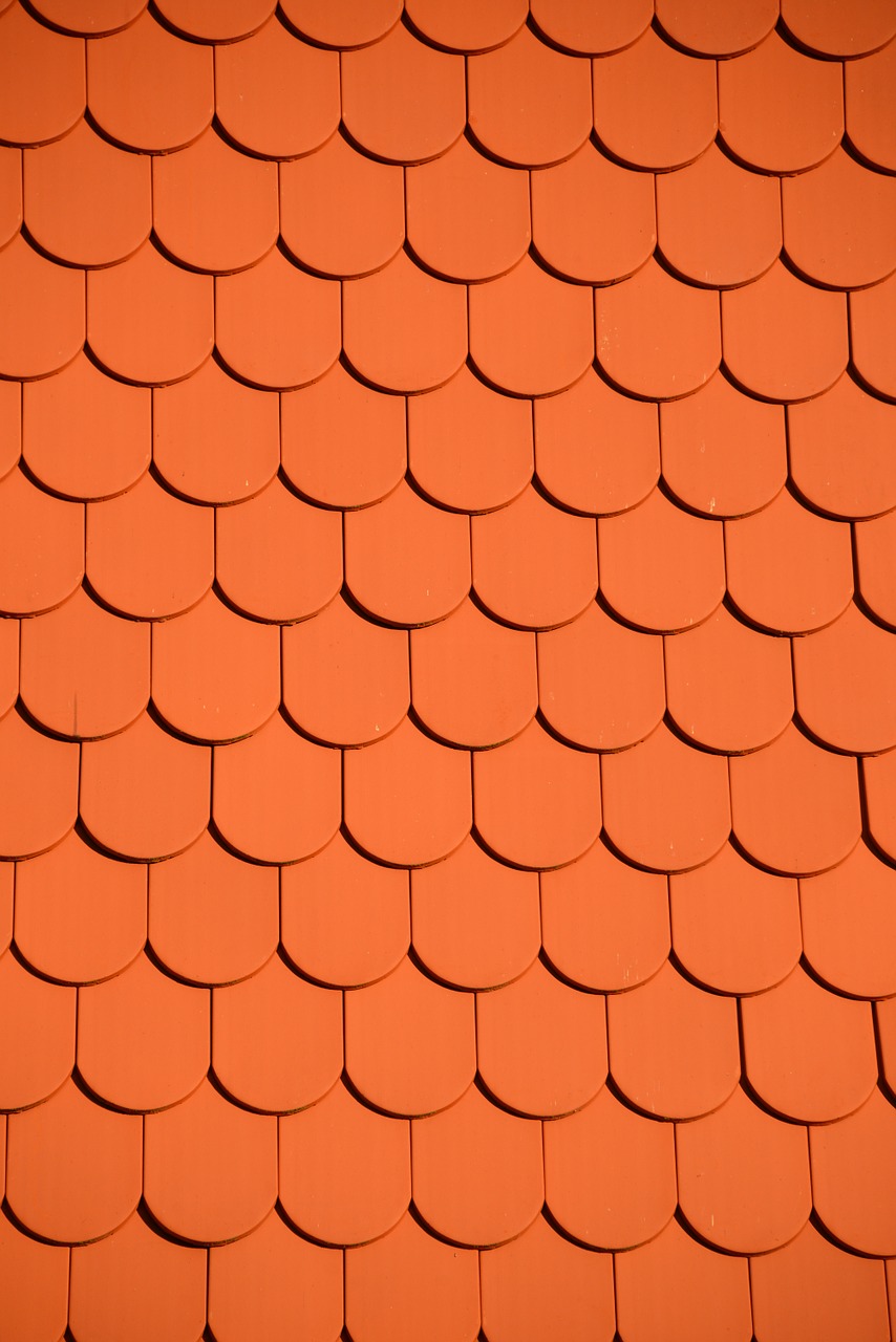 Image - roofing tile red wall brick