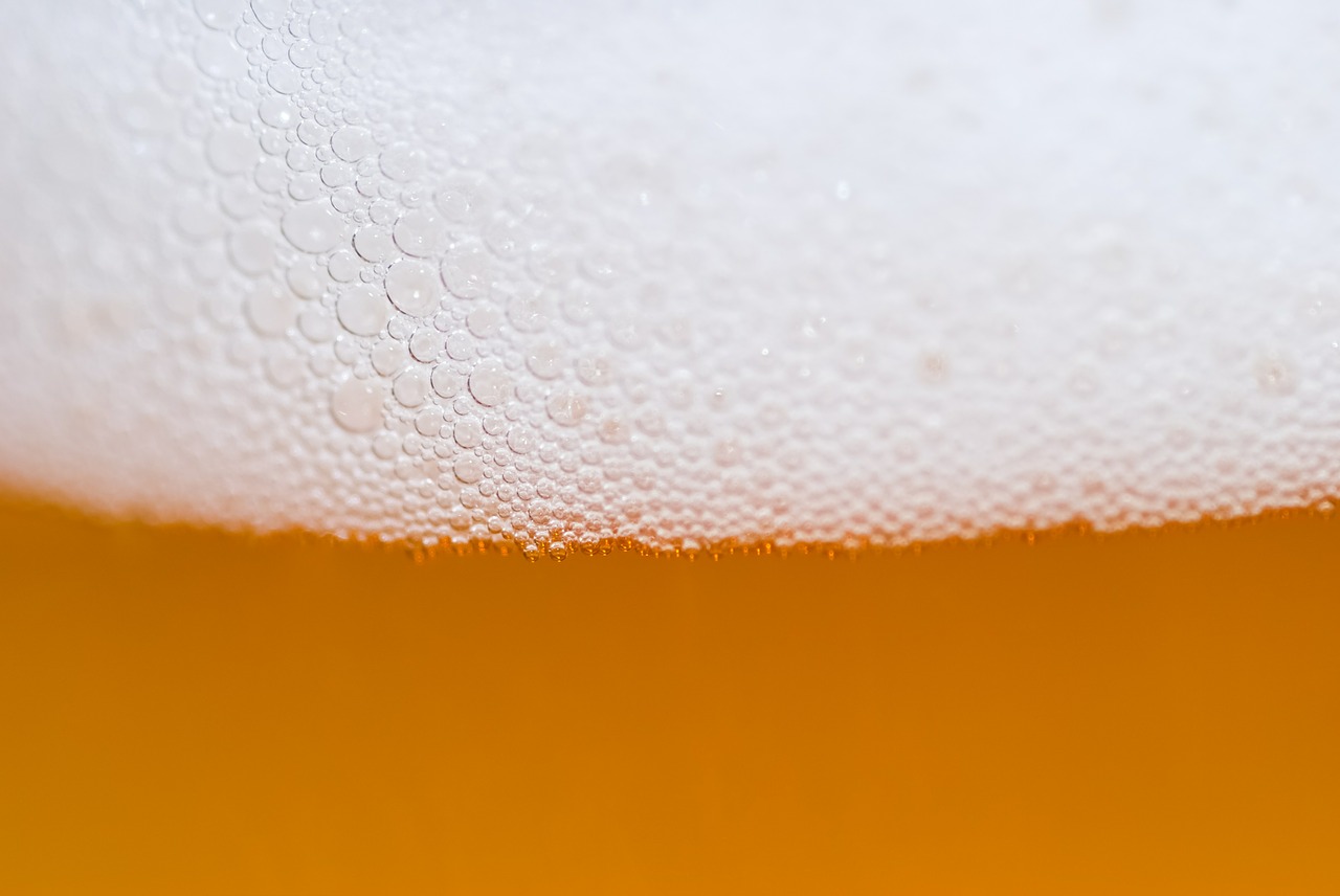 Image - beer foam bubbles alcohol glass