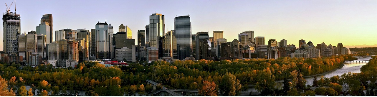 Image - skyline calgary cityscape landscape