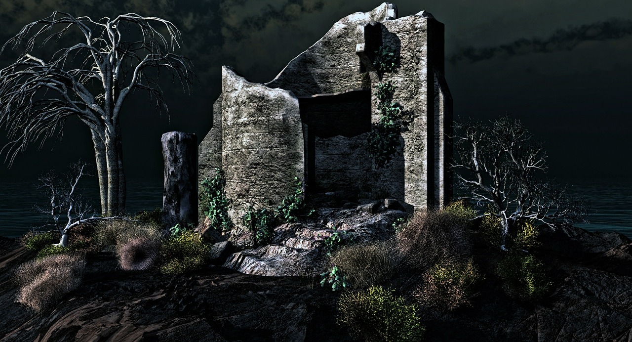 Image - ruins scary mystery fantasy