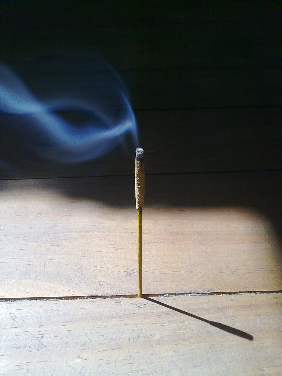 Image - incense smoke burning meditation