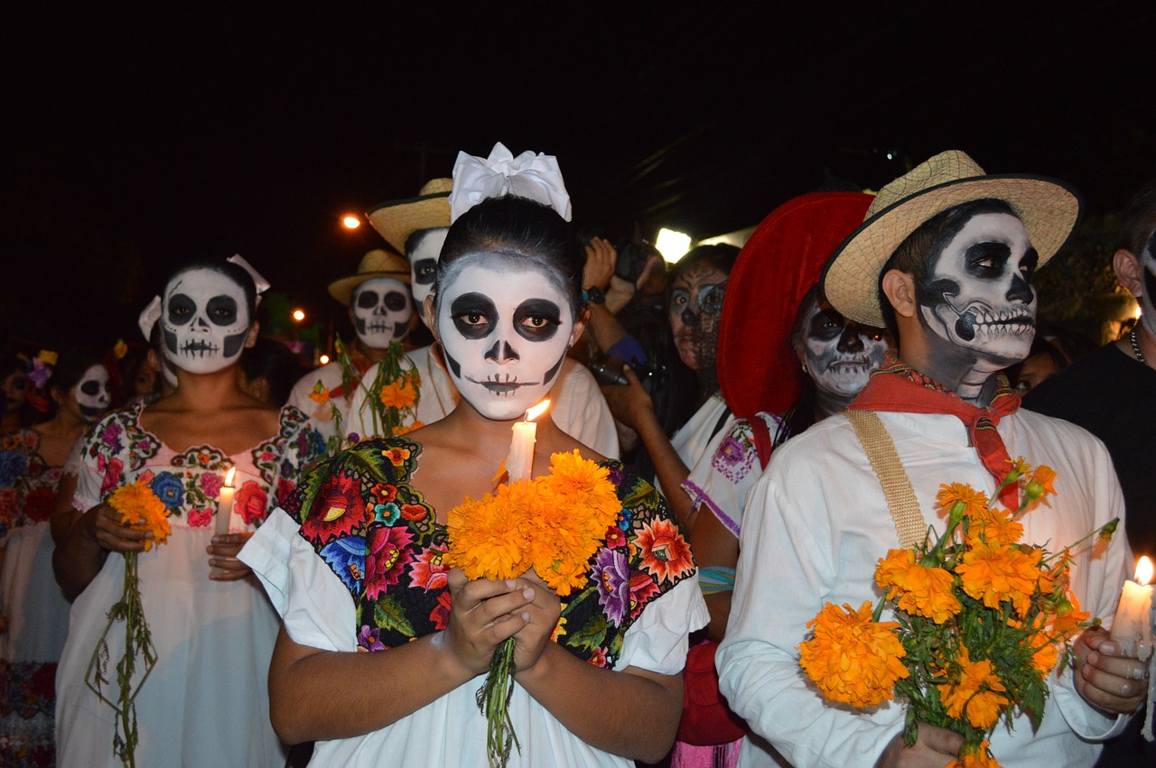 Image - day of the dead mexico skull