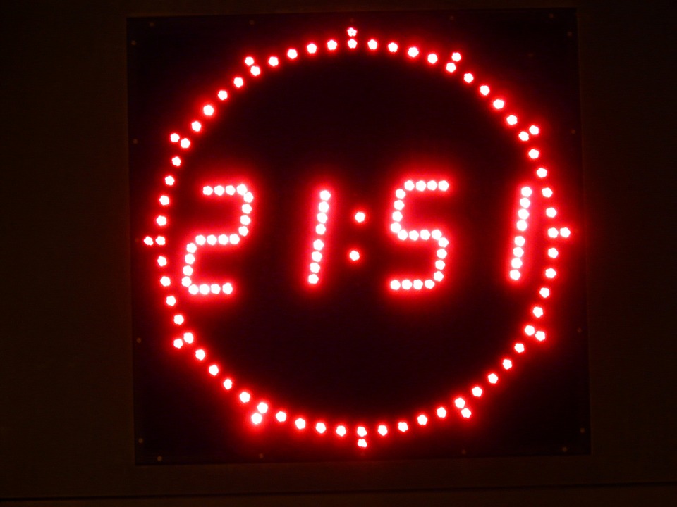 Image - digital clock clock digital time of