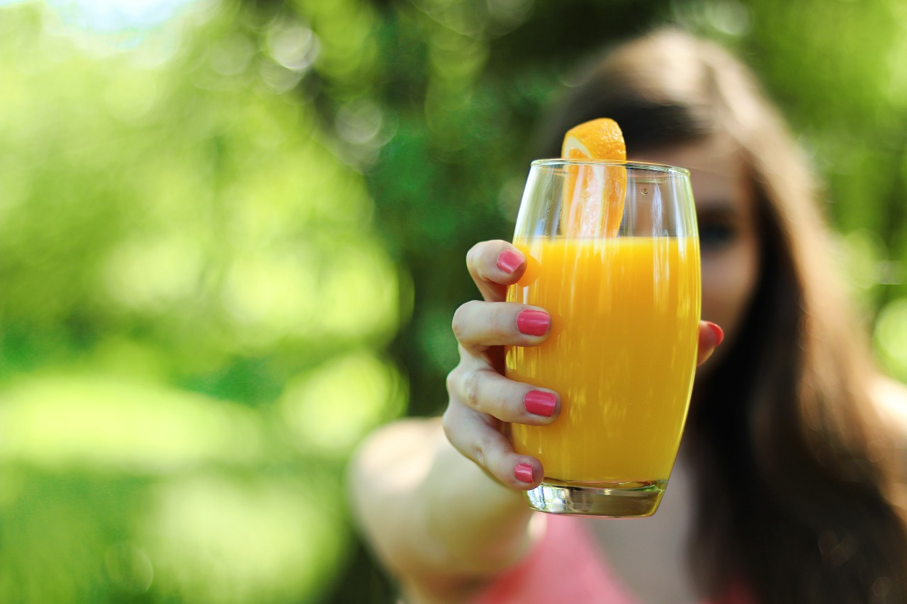 Image - orange juice healthy glass drink