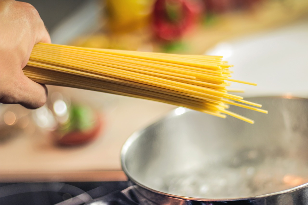 Image - spaghetti pasta noodles cooking