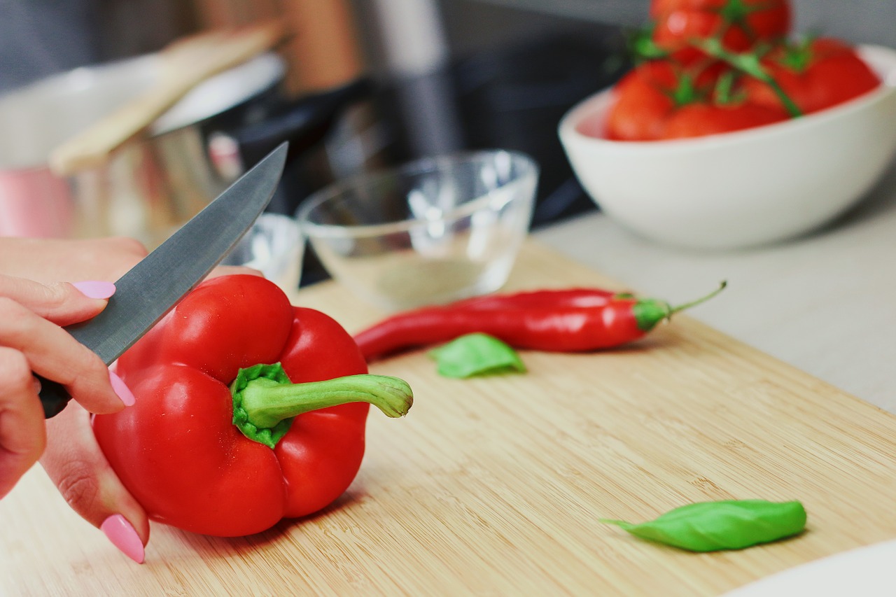 Image - bell pepper capsicum red