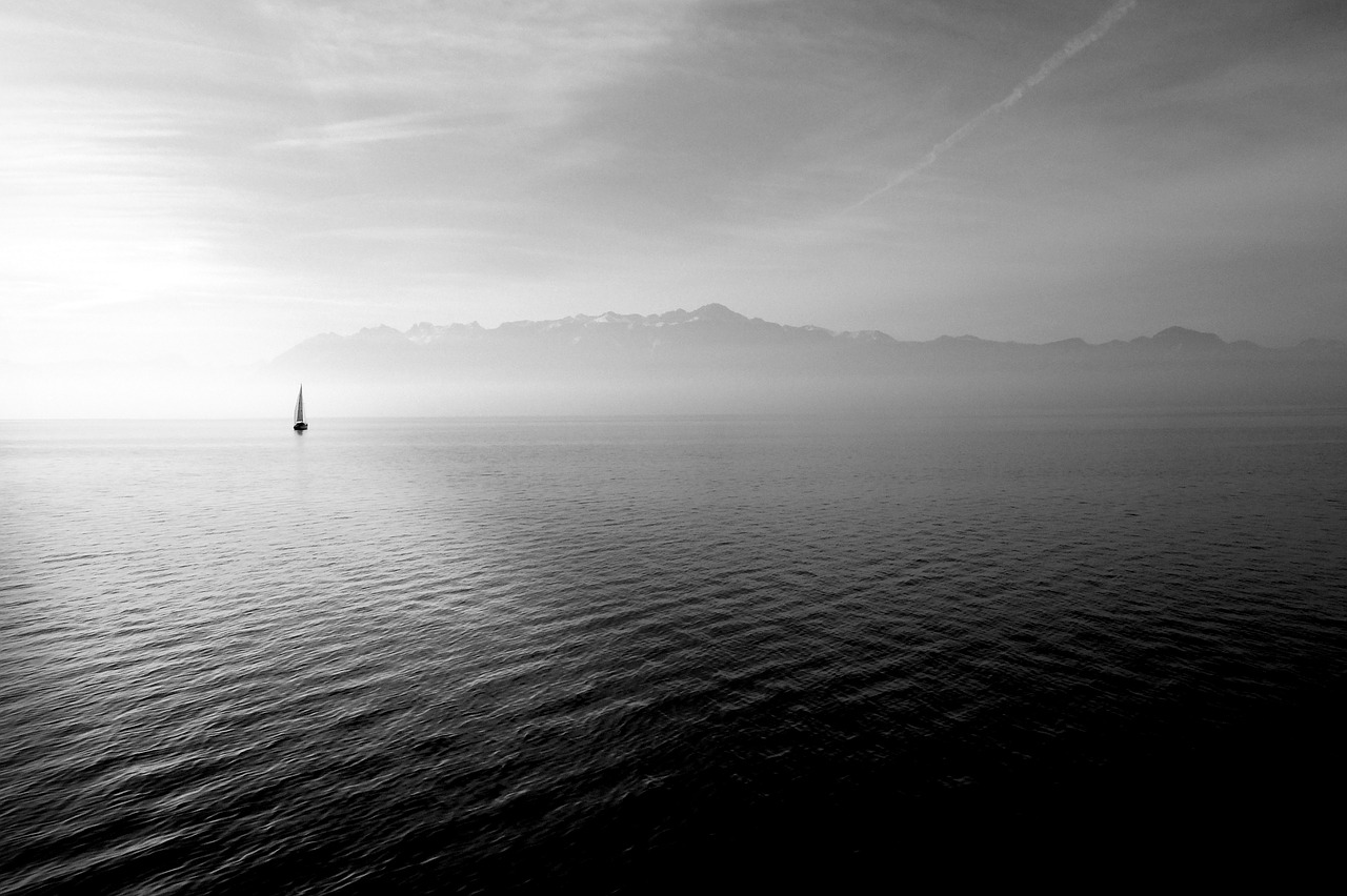 Image - sailing boat ocean open water sea