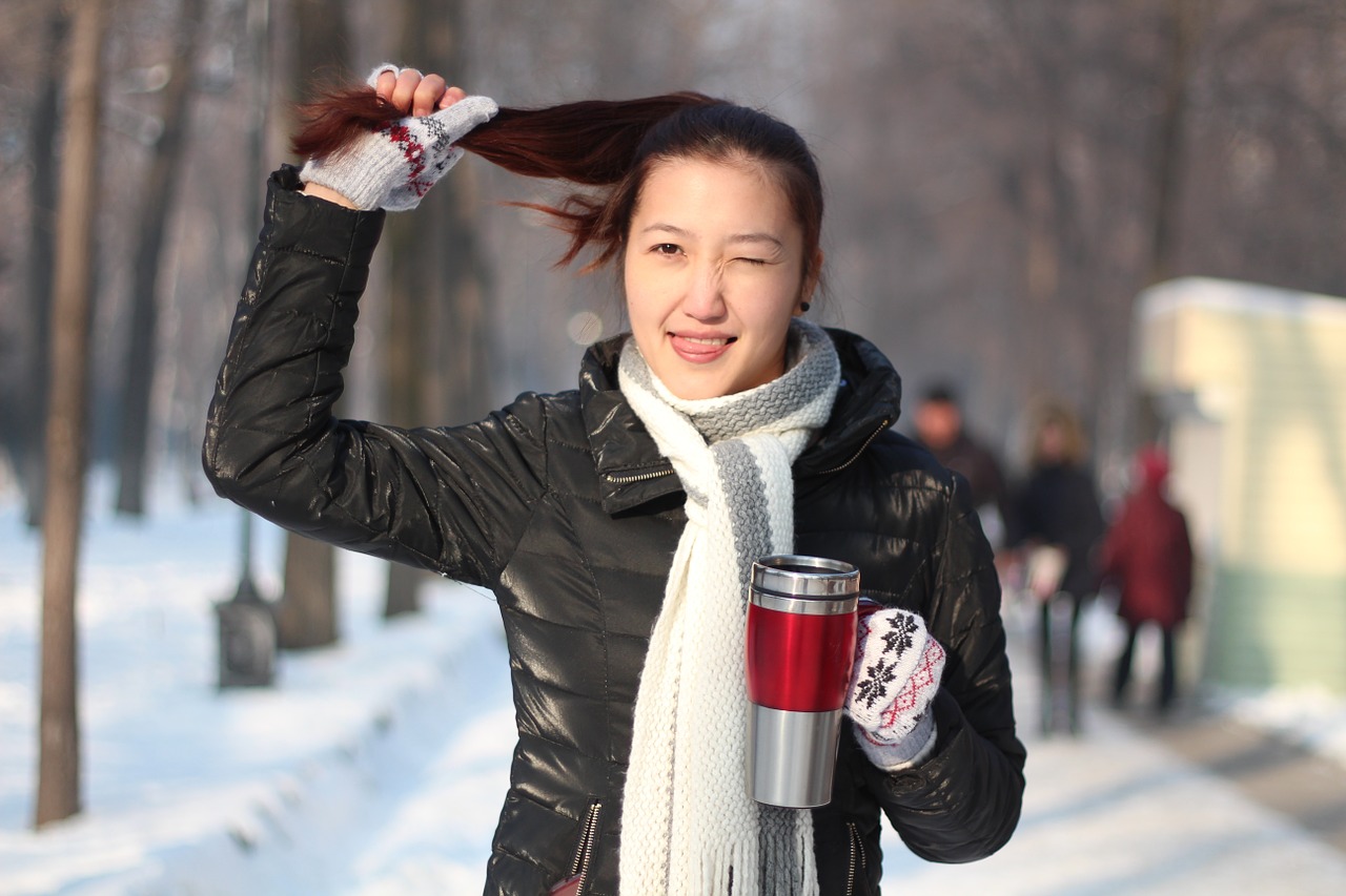 Image - girl plait person hair cold