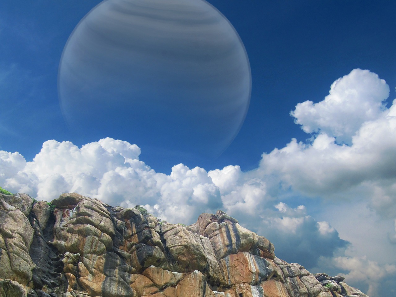 Image - exoplanet exomoon planet gas giant
