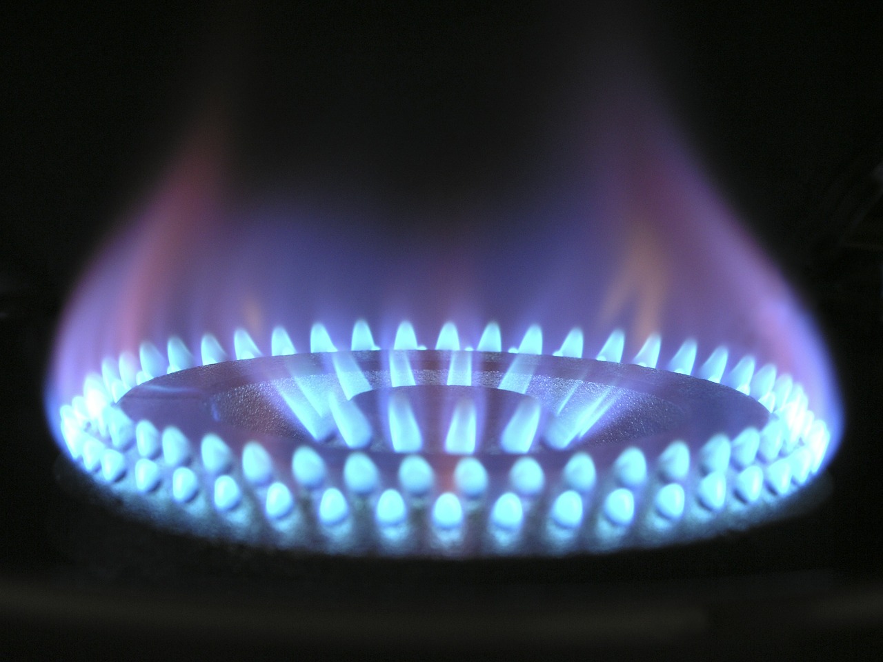 Image - flame gas gas flame blue hot ring