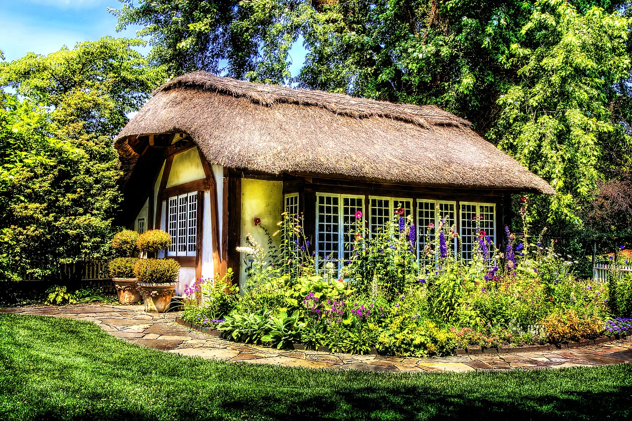 Image - cottage rural house nature country