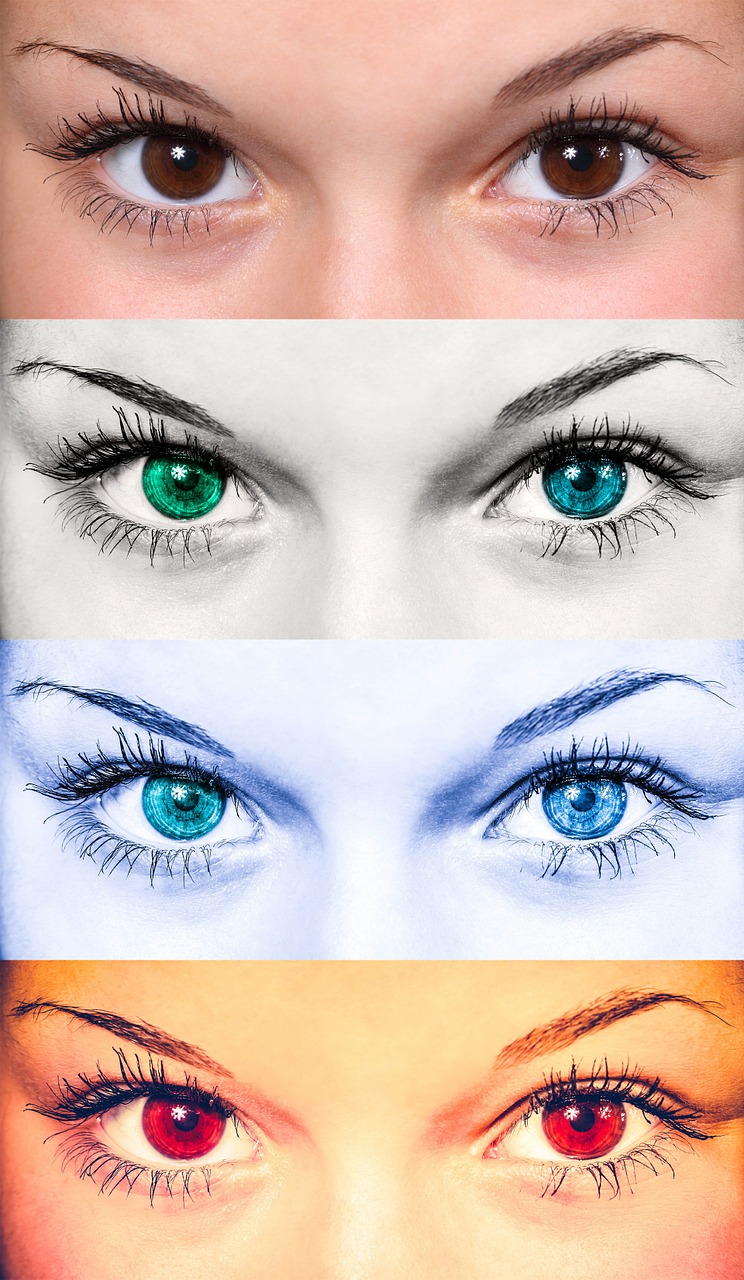 Image - eyes female collage woman fashion