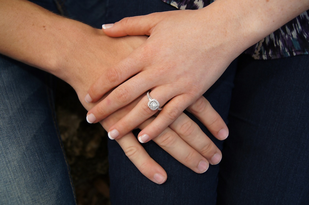 Image - hands ring promise engagement love