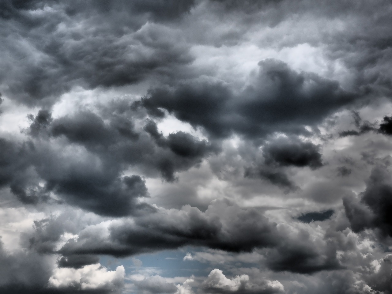 Image - sky clouds gloomy dramatic